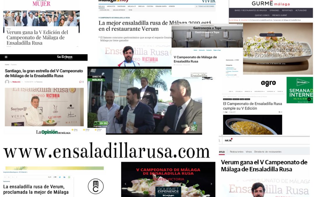 El Campeonato de Málaga de Ensaladilla Rusa como acontecimiento periodístico